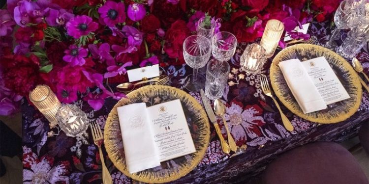 White House reveals dinner menu for state dinner with Kenyan president