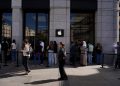 European Union regulators accuse Apple of breaching the bloc’s tech rules