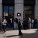 European Union regulators accuse Apple of breaching the bloc’s tech rules