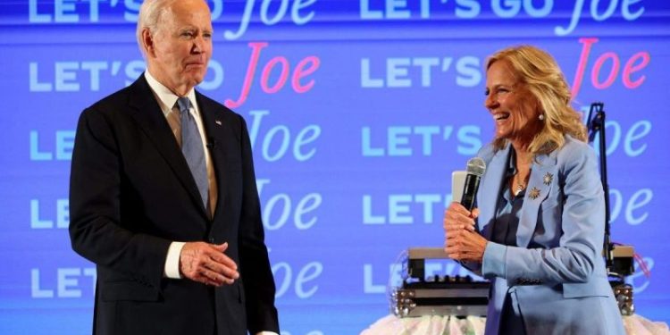 Jill Biden gushes over president’s debate performance despite poor reviews: ‘You did such a great job’