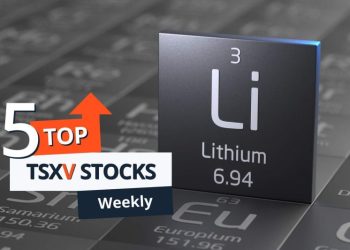 5 Top Weekly TSXV Stocks: Noram Lithium Keeps Soaring with 58 Percent Gain