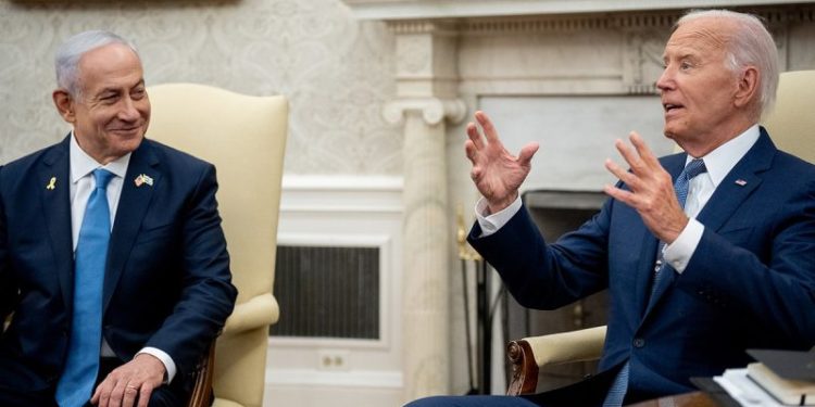 Biden jokes he was ’12’ when he first met Israeli PM Golda Meir during Netanyahu visit to White House