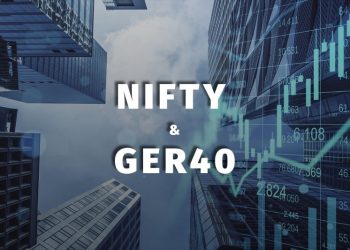 The Nifty pulls back while the German 40 starts to recover