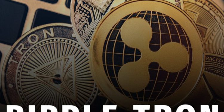Ripple and Tron: Tron is on the defensive and under pressure
