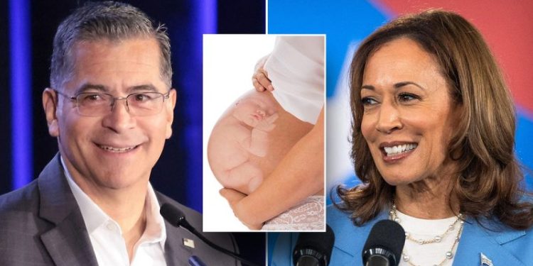 Biden-Harris HHS secretary sidesteps backing any limit on late-term abortion
