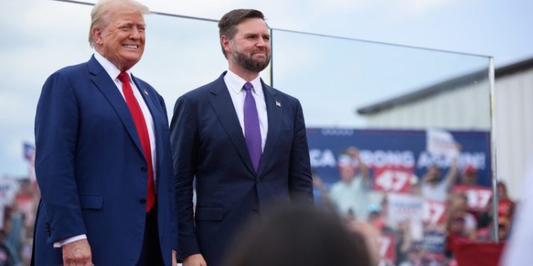 Vance claims ‘Democrats are helping China’ in pitch to autoworkers at Big Rapids campaign event