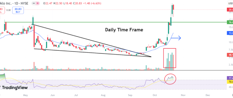 Top Stock Gainers and Losers: Oklo Up 22%, Neumora Falls 15%