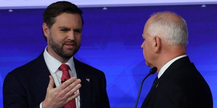 Top 5 moments from only VP debate between Vance and Walz before election