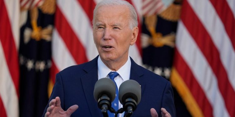 Biden sets economy-wide climate target: reducing emissions 66 percent in 2035 from 2005 levels