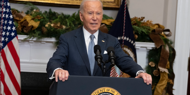 Fall of Assad regime a ‘moment of historic opportunity’ for Syrian people, Biden says