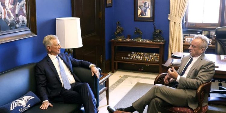 Senator says RFK Jr told him he agrees with Trump on abortion, will have light touch regulating farmers