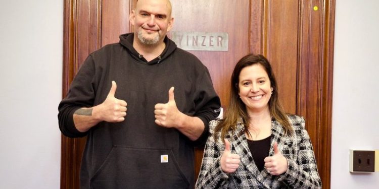 Fetterman still enthusiastically supportive of Stefanik for US ambassador to UN: ‘Always was a hard YES’