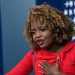 Karine Jean-Pierre peppered with questions about Hunter Biden in first televised press briefing since pardon