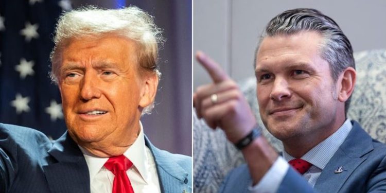 Pete Hegseth says he had ‘substantive conversation’ with Joni Ernst as Trump signals support