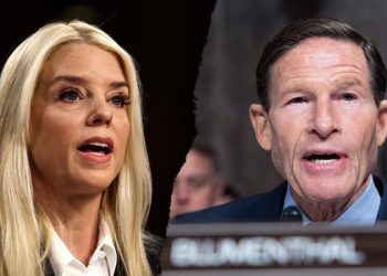 ‘Excuse me’: Bondi shuts down Dem senator’s questioning attacking another Trump nominee